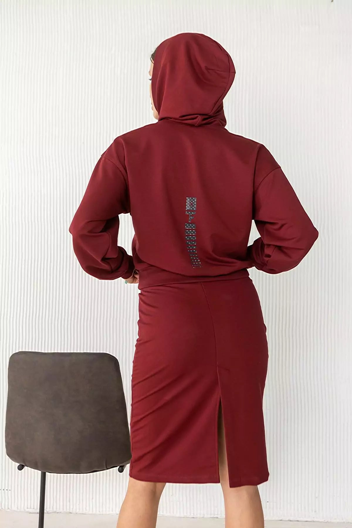 Хлопковая юбка на резинке U2-LD37