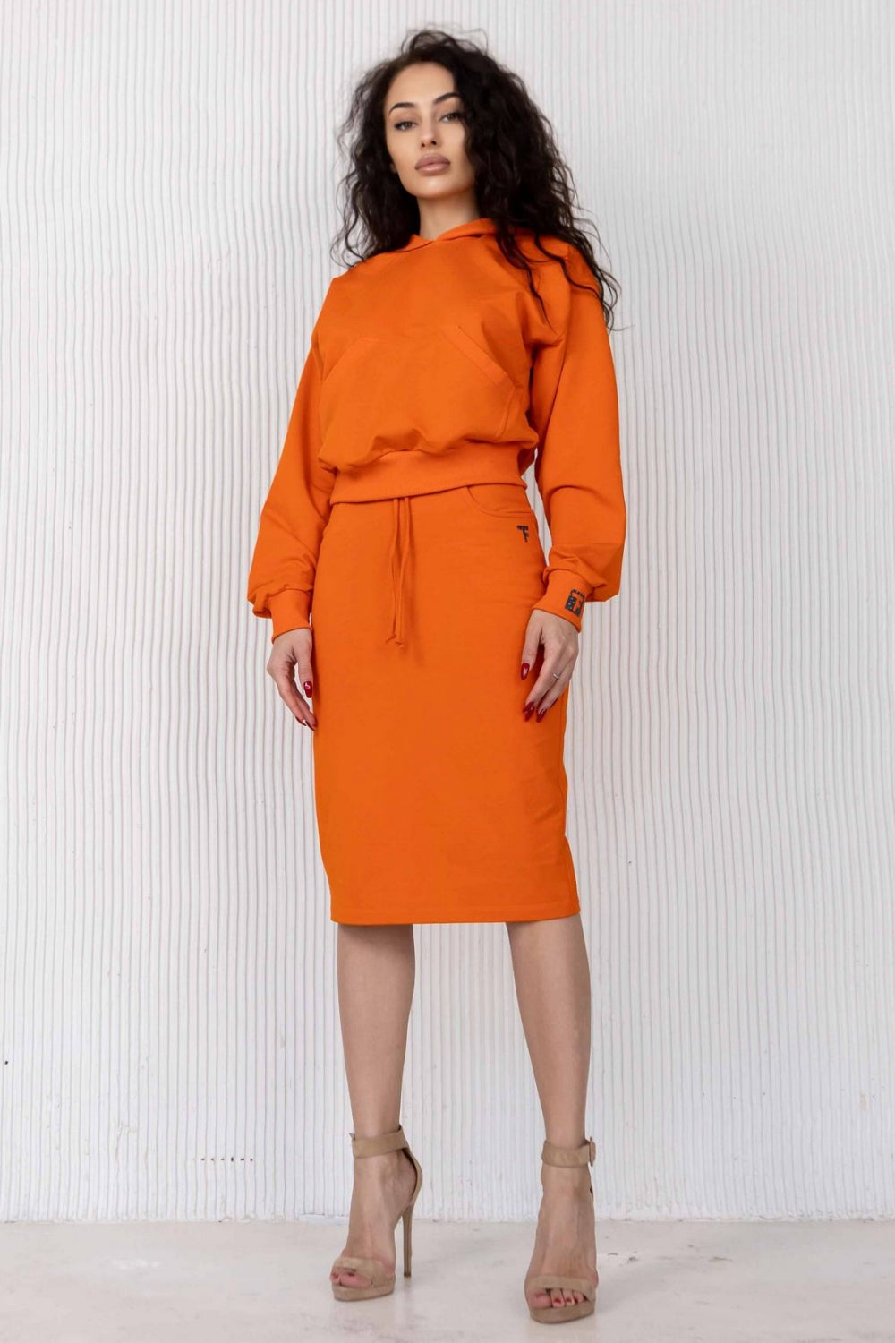 Хлопковая юбка на резинке U2-LD58