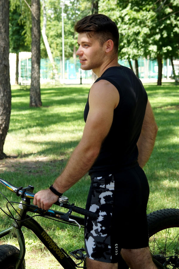 Чоловічі велошорти з принтом VG1-P42