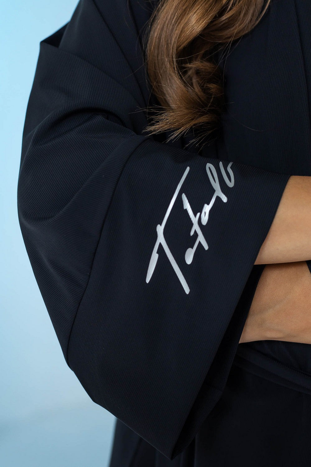 Длинный халат в рубчик Hollywood XA2-Q10