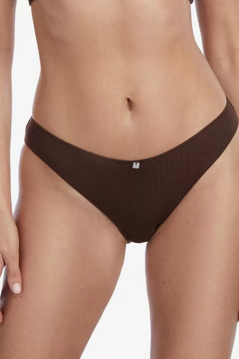 Трусики слип в рубчик Еклер Т15