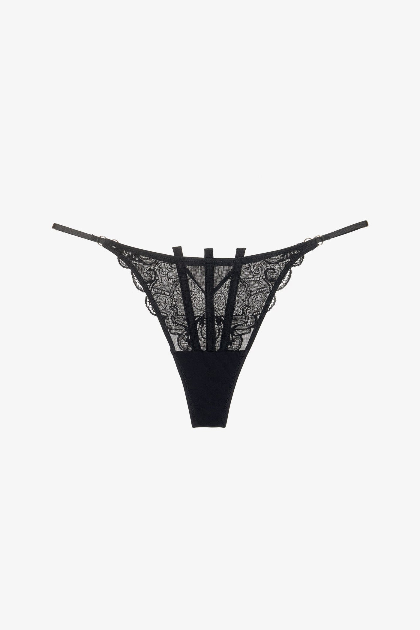 Кружевные трусики стринг Лас Вентас С240 black