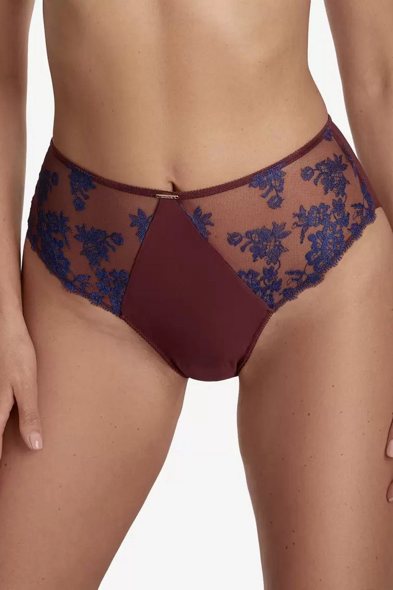 Трусики слип с вышивкой Саламанка Т89