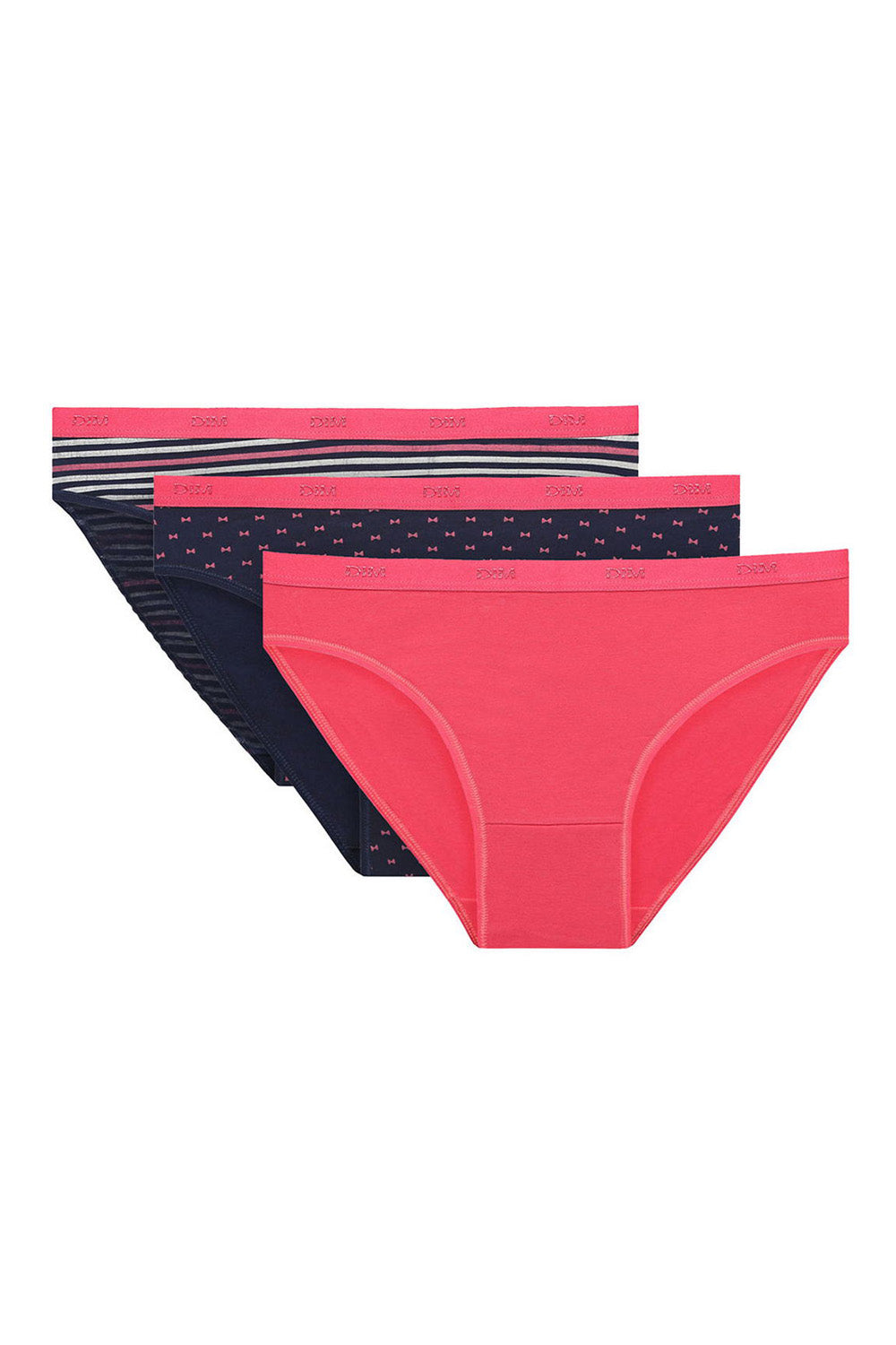 Набор хлопковых слипов 4C17 Les Pockets Cotton (3 шт.) pretty rose