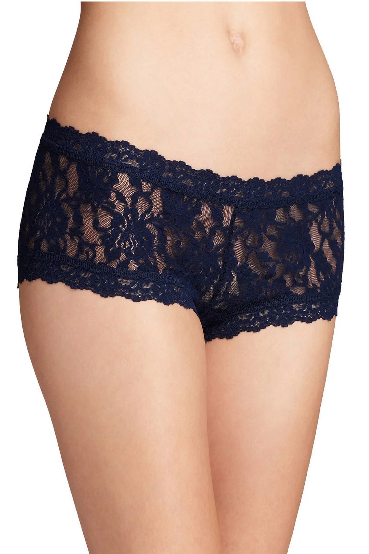 Кружевные шортики 4812P Signature Lace navy