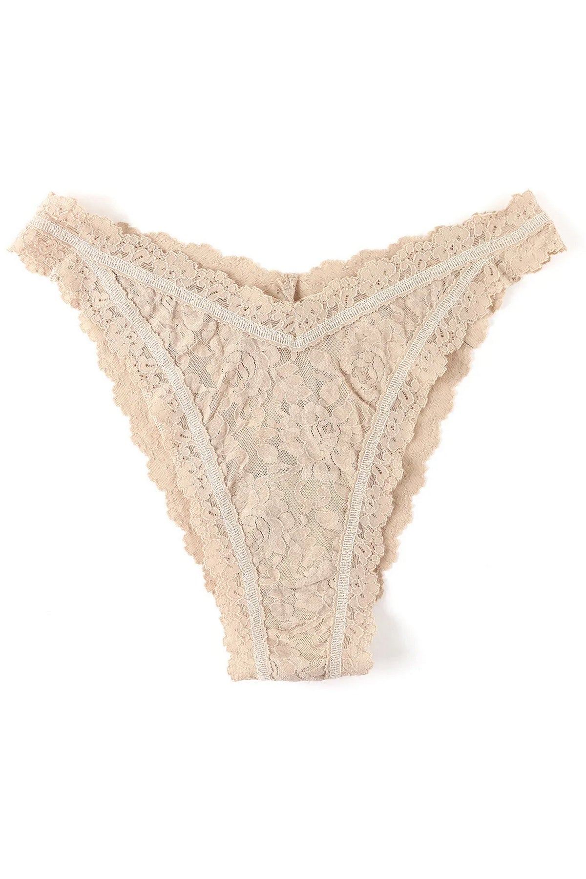 Мереживні трусики танга 482834 Signature Lace chai