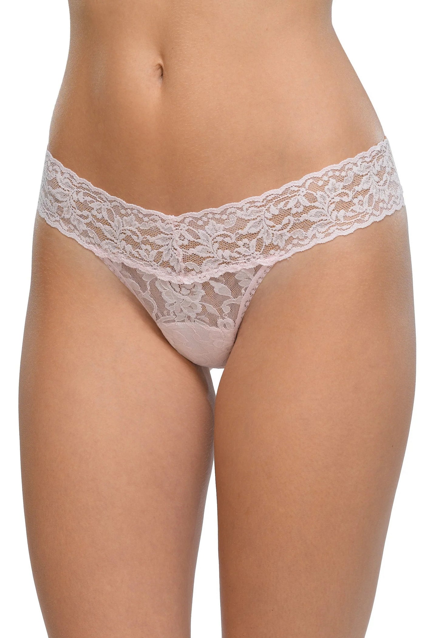 Трусики стринг 4911P Signature Lace bliss pink