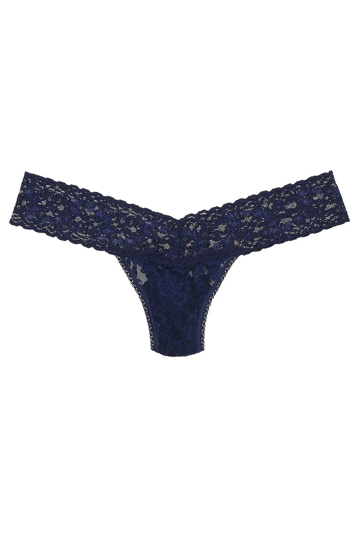 Трусики стринг 4911XS Signature Lace navy