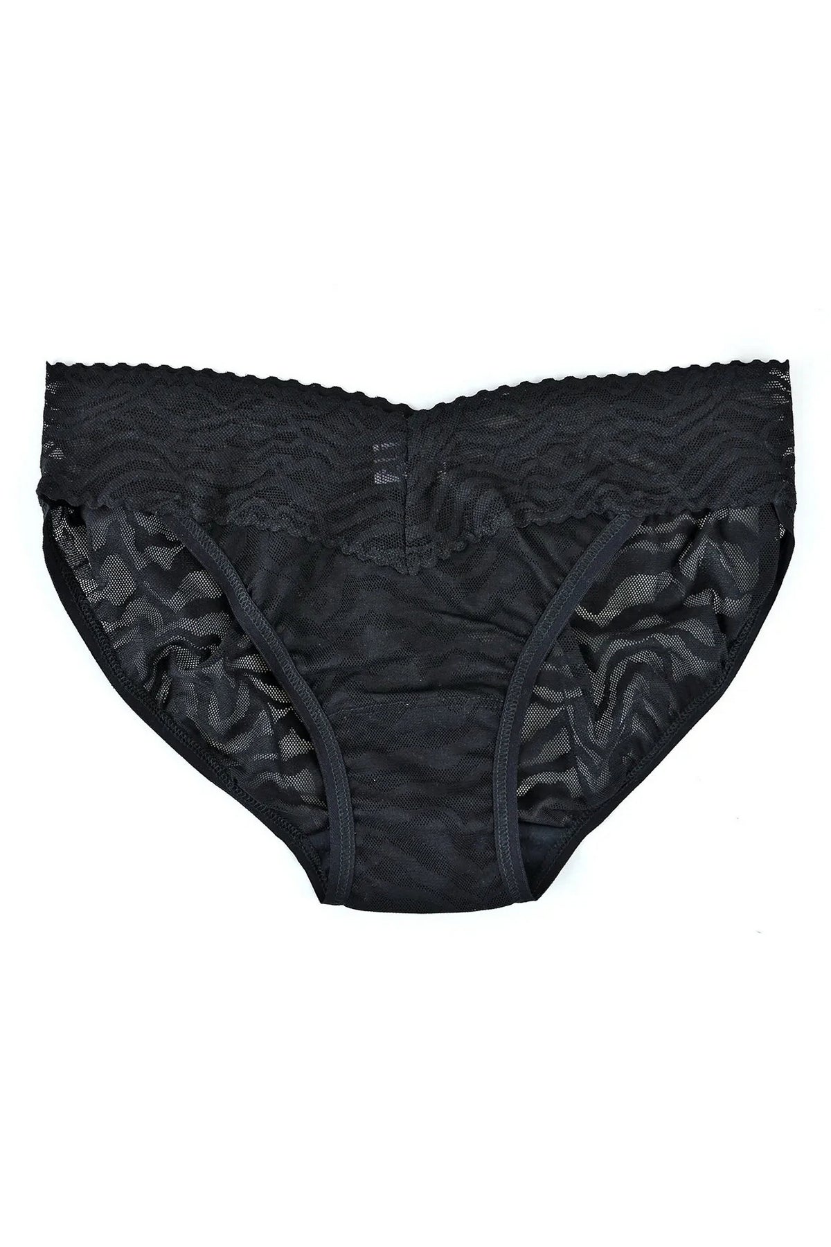 Трусики бикини 6R2371 Zebra Lace black