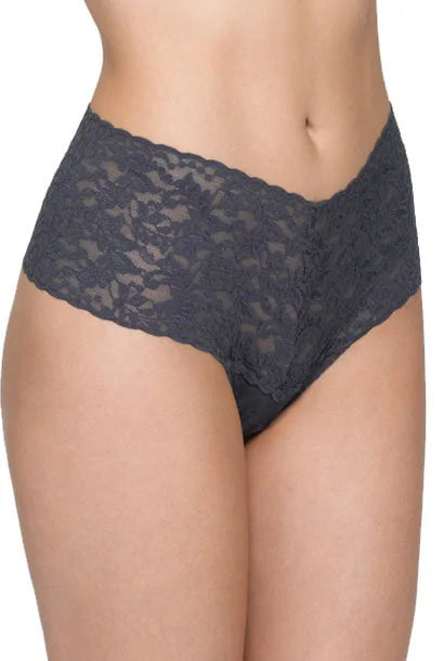 Высокие трусики стринг 9K1926P Retro Collections granite