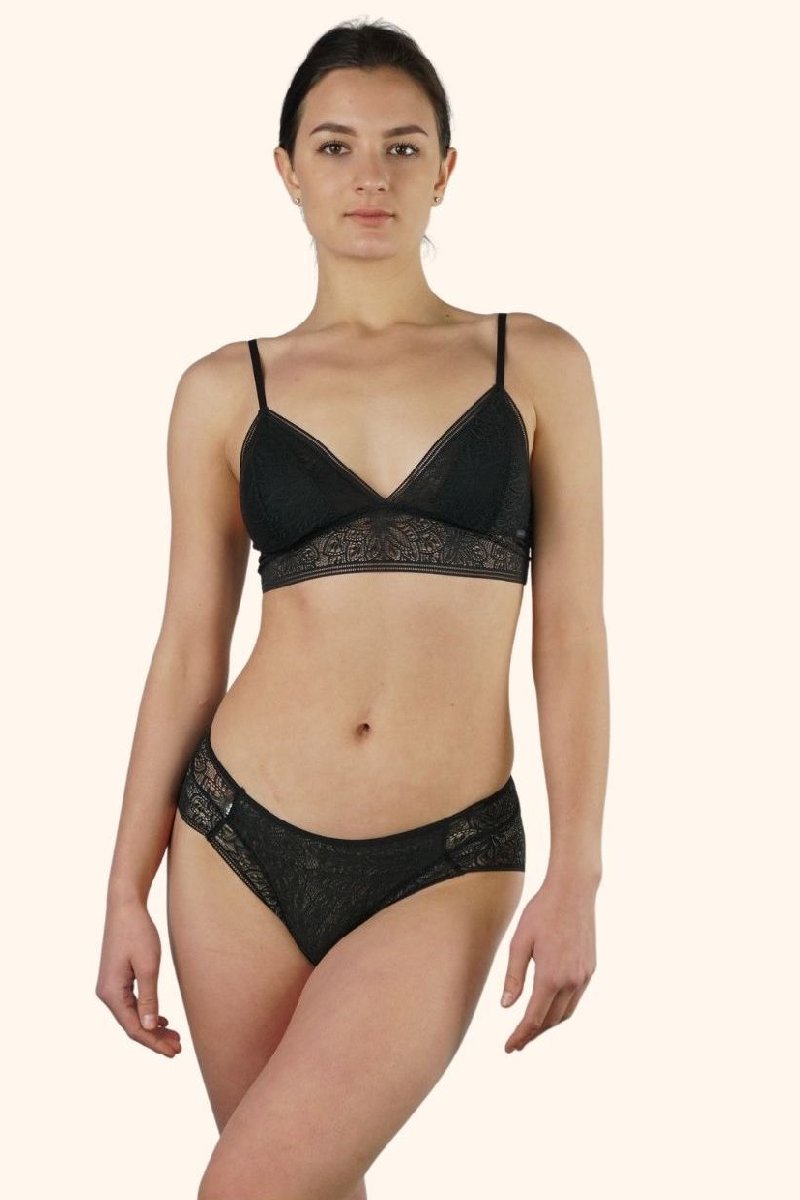 Трусики слип из кружева 36901