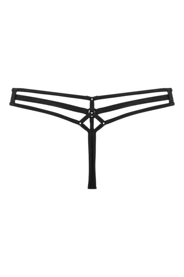 Трусики стринг 15582 black