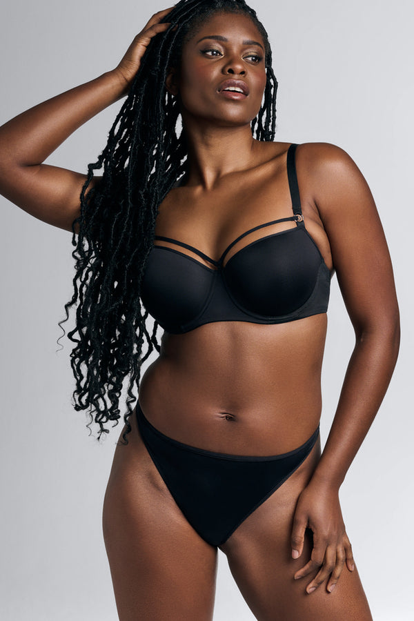 Трусики стринг 15582 black