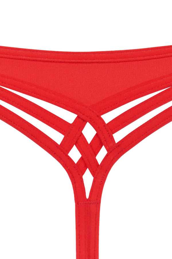 Трусики стринг 18142 red