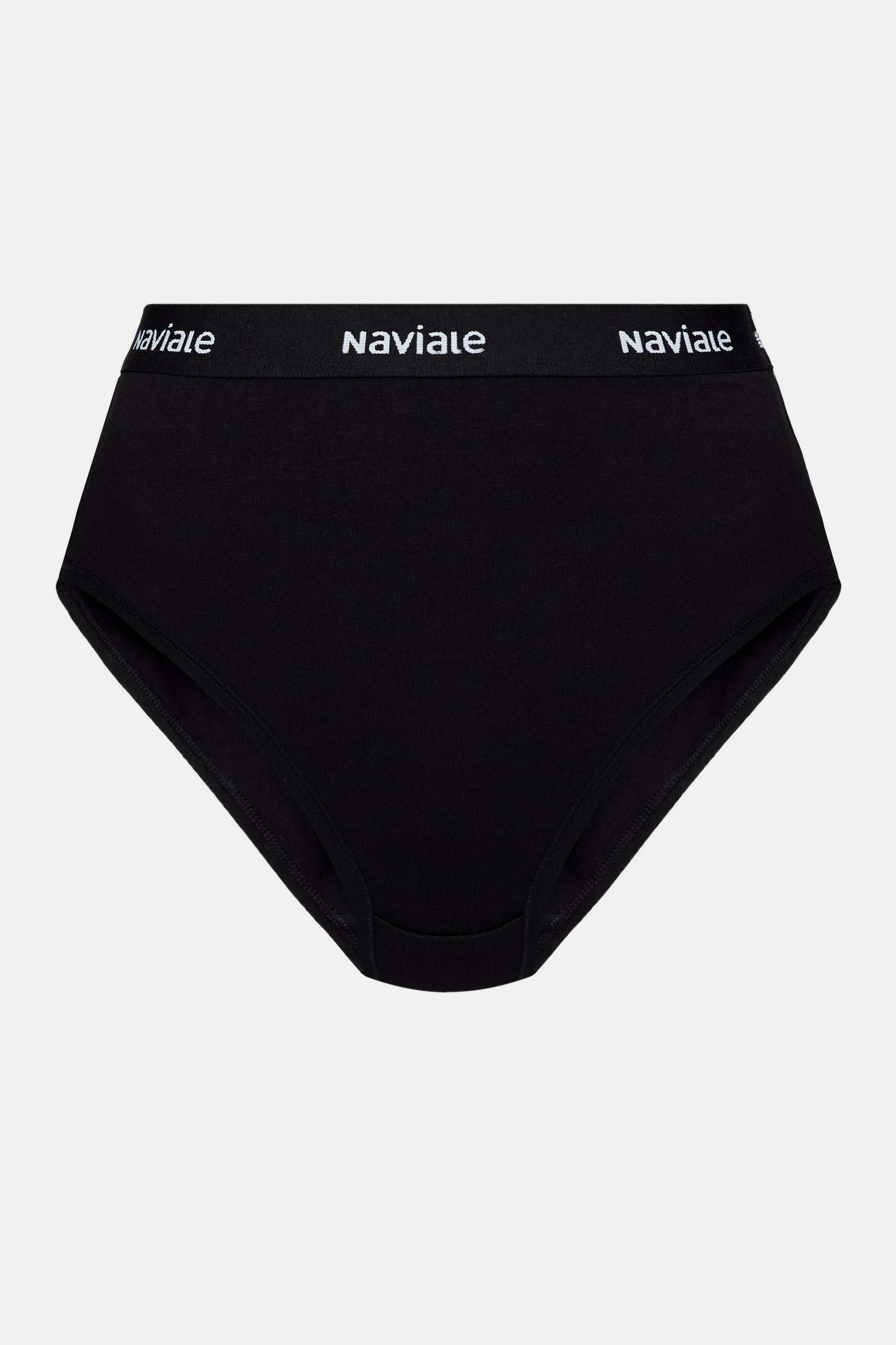 Хлопковые трусики слип LU123-03 black