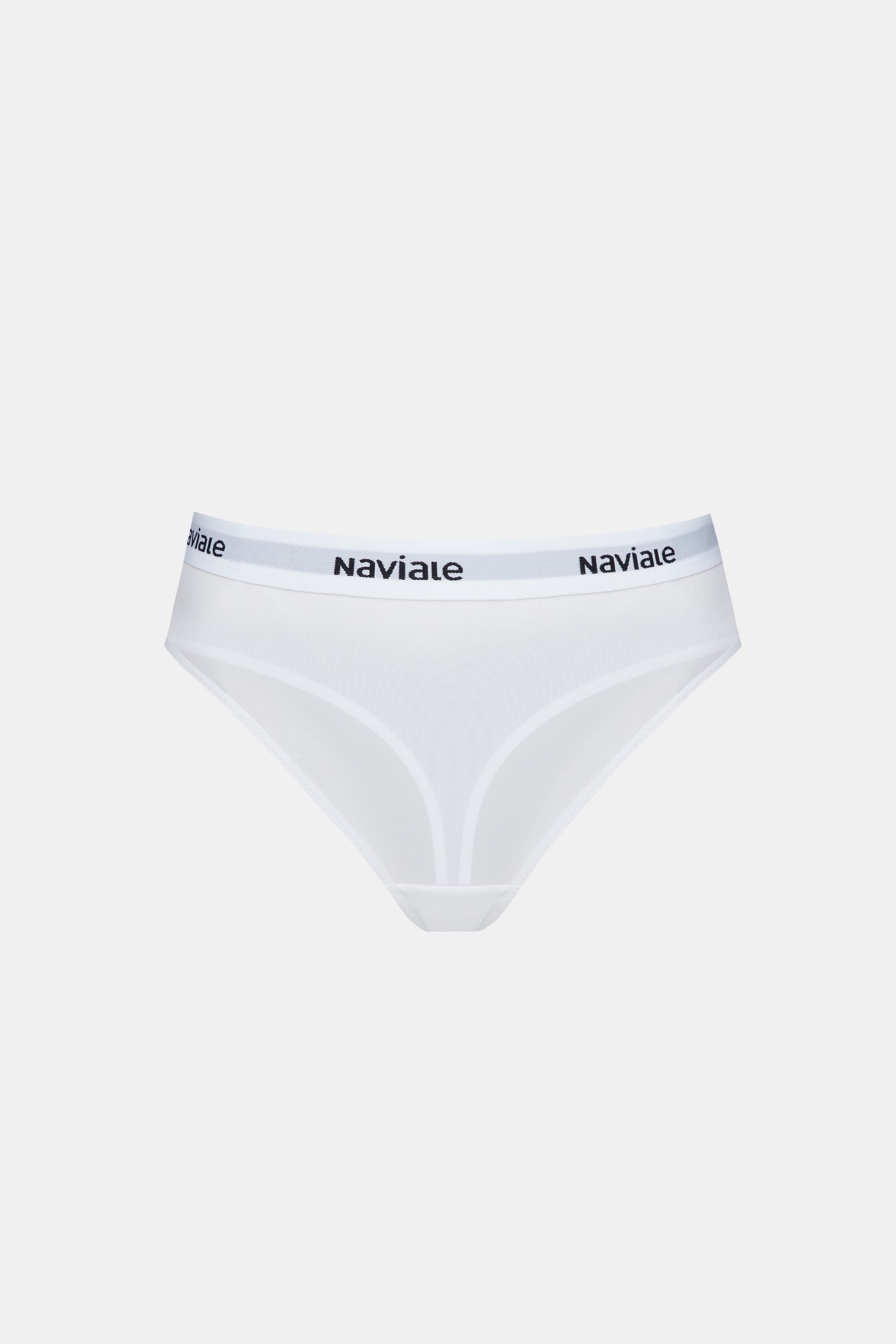 Трусики стринг из микросетки LU134-02 white