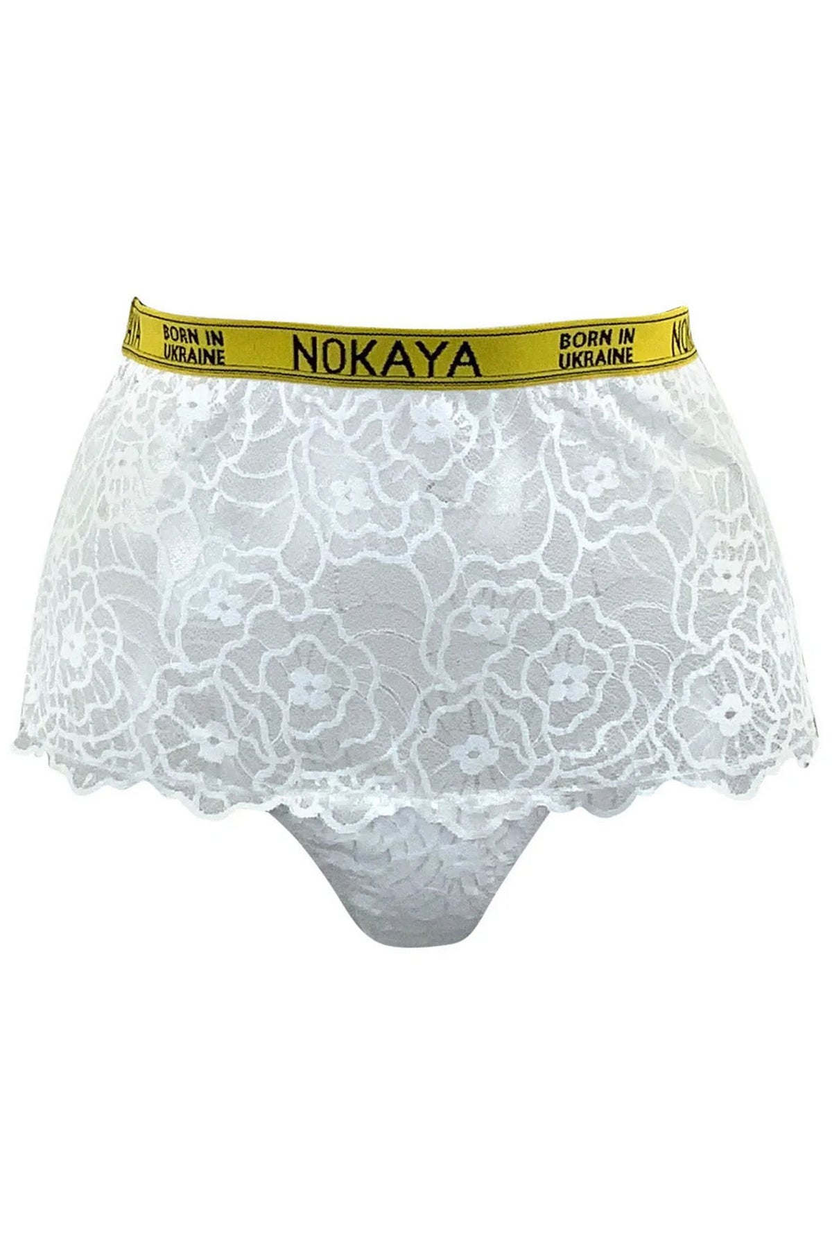 Кружевные кюлоты 211301-15 Born in Ukraine new white