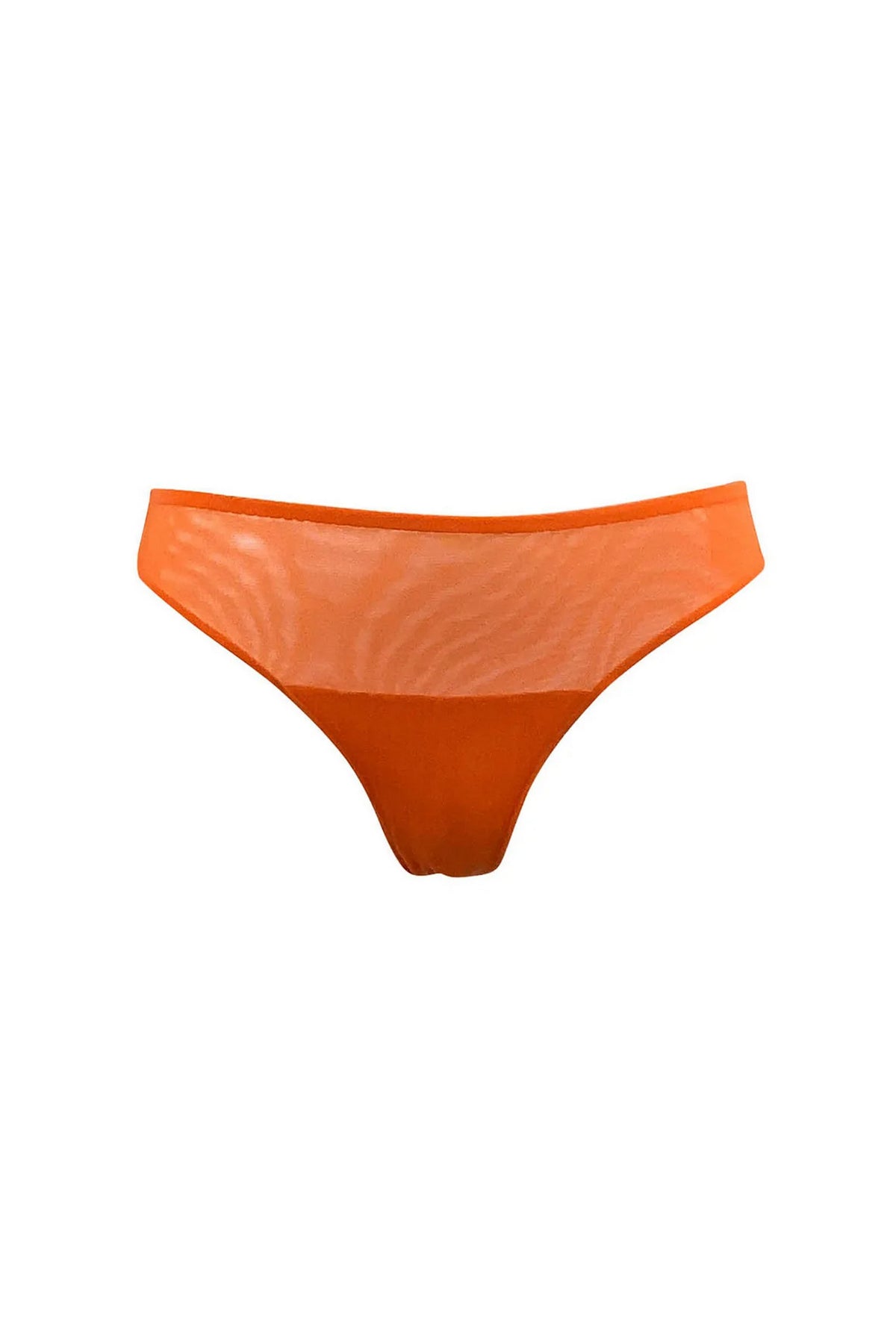 Трусики бикини из микросетки 211304-13 I.D.Line mango