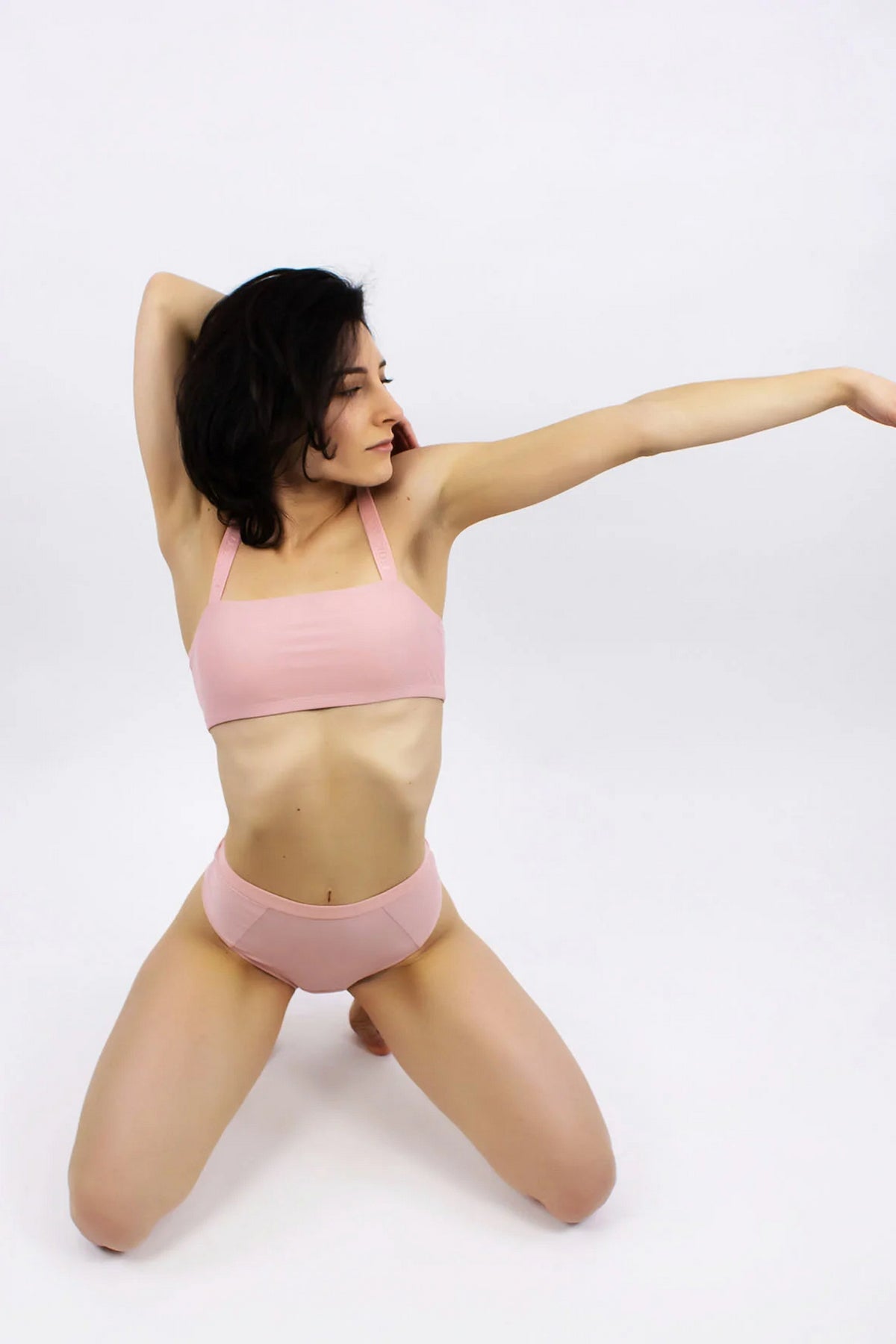 Високі трусики стрінги 221305-16 Ultra rose