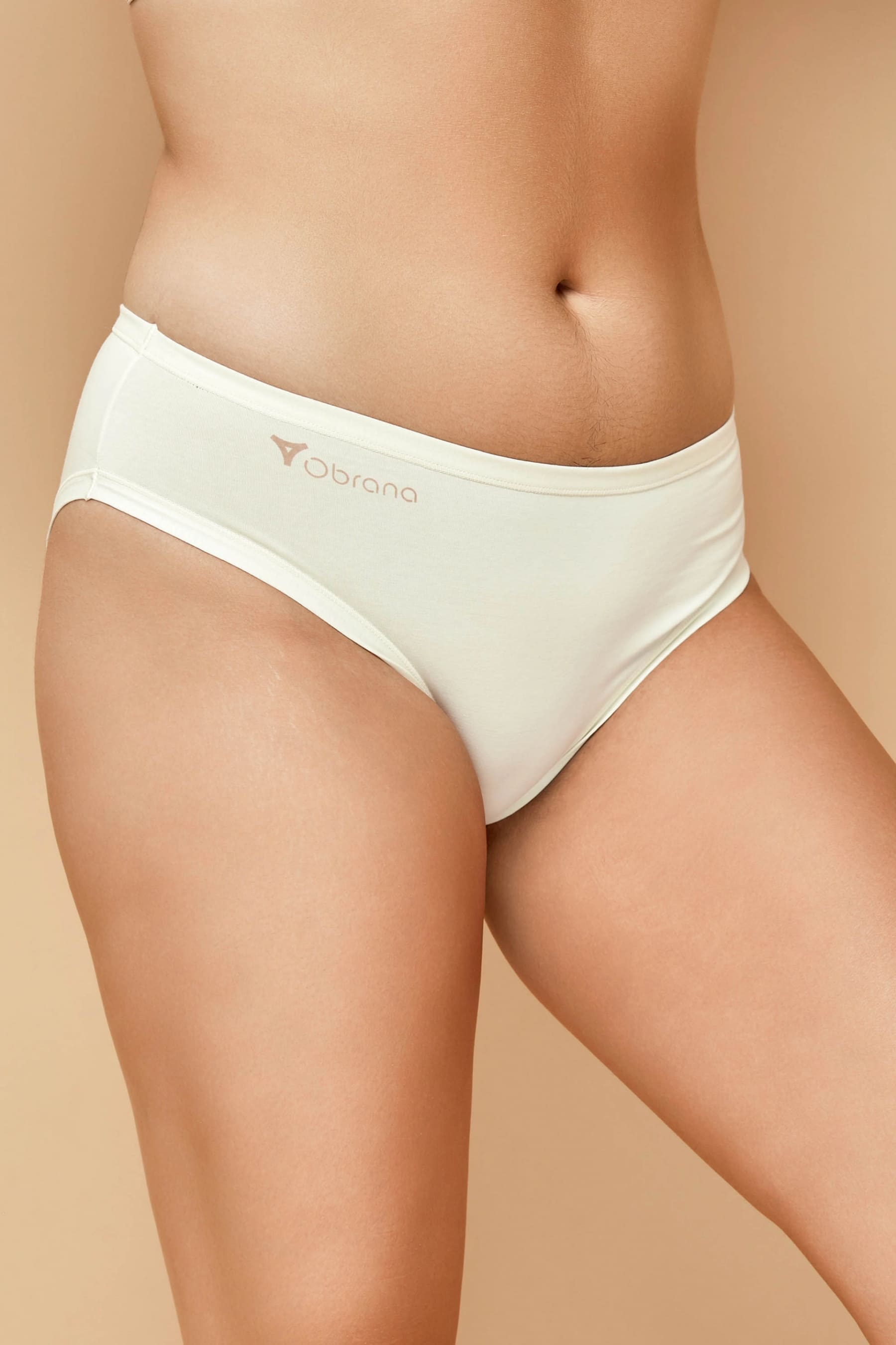 Хлопковые трусики слип 200-34 cream