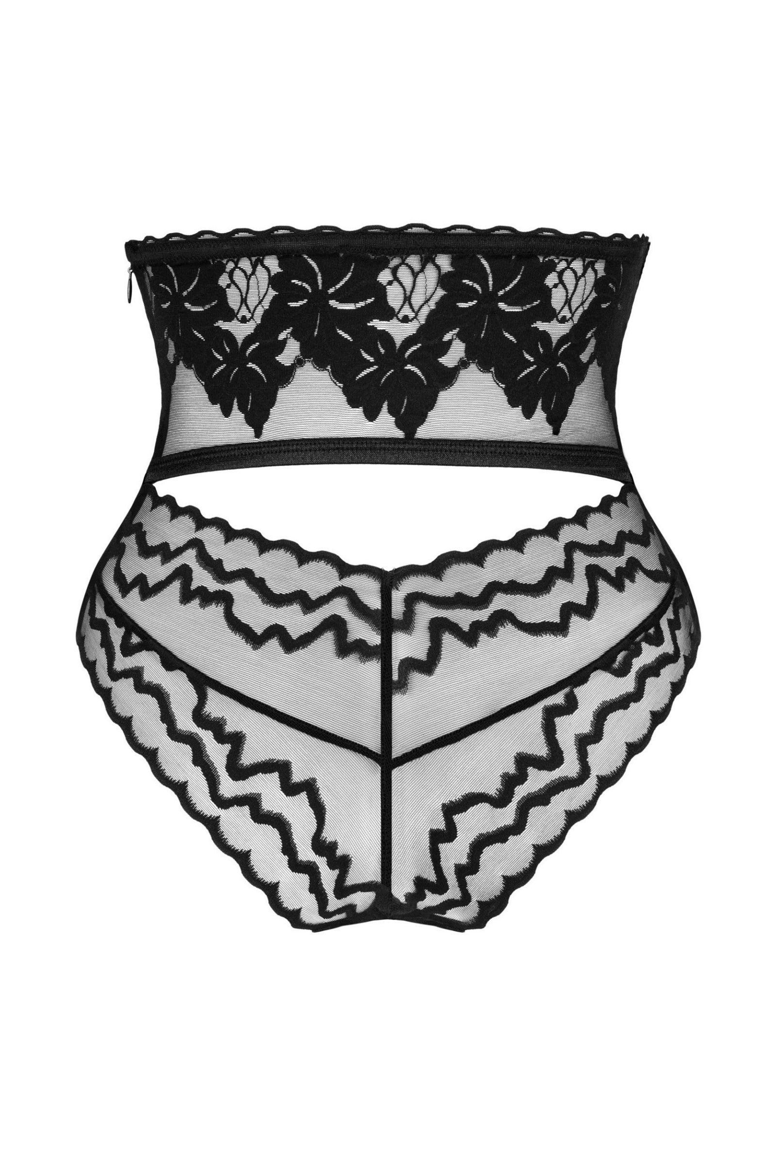 Высокие трусики из микросетки Arienna