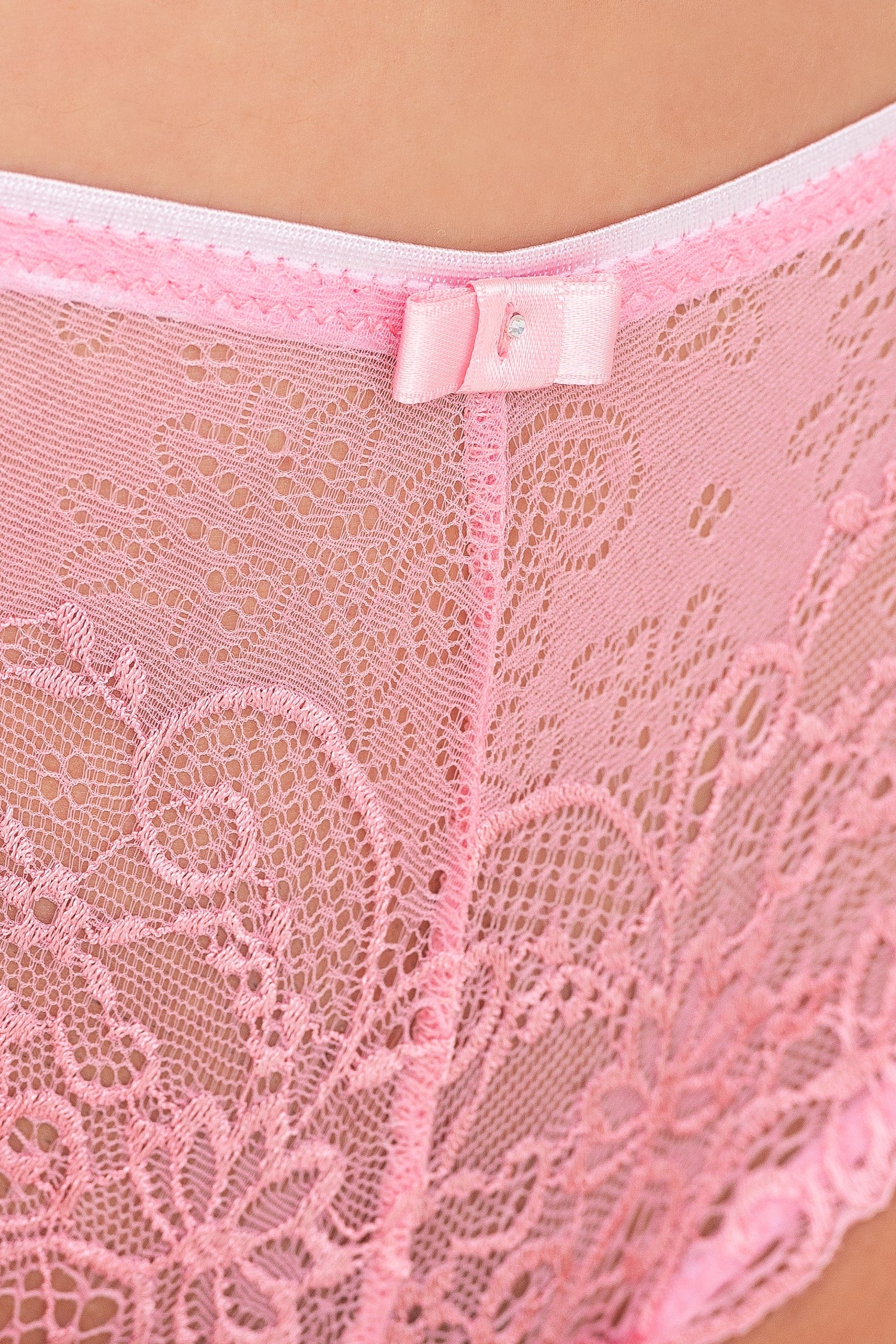 Кружевные шортики Lea L18002 pink