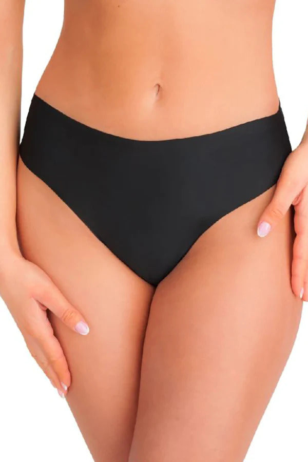 Безшовні трусики бразиліана із силіконом B01