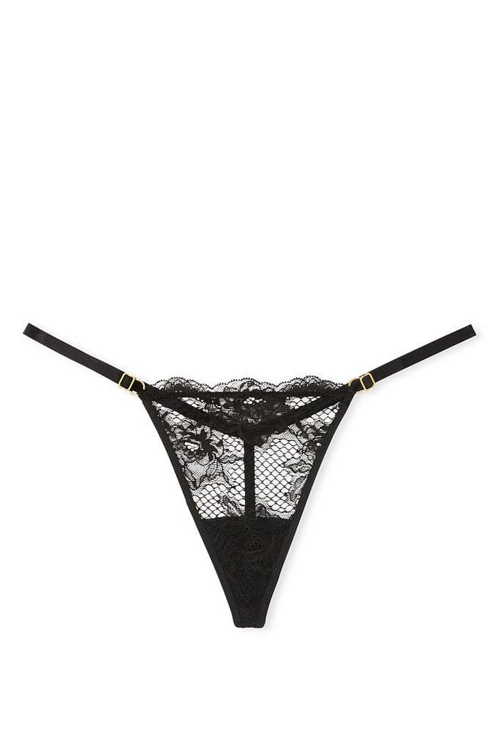 Кружевные трусики стринг 514894699