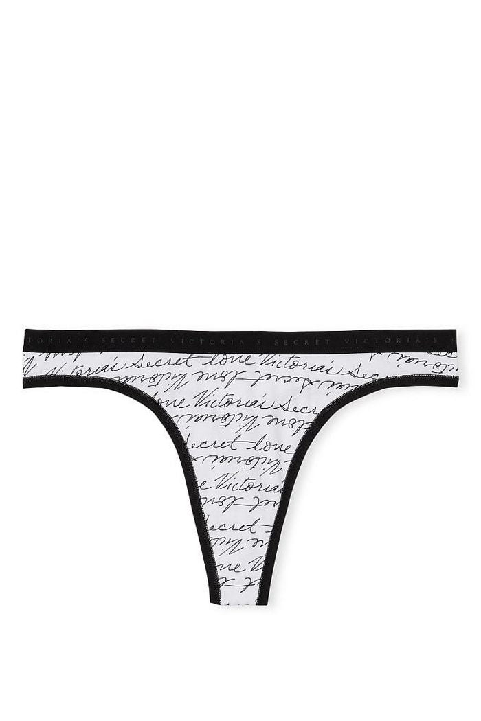 Хлопковые трусики стринг 89413512