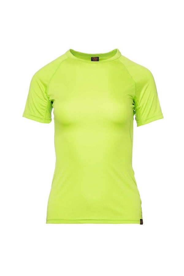 Бесшовная спортивная футболка Hike Wmn lime green