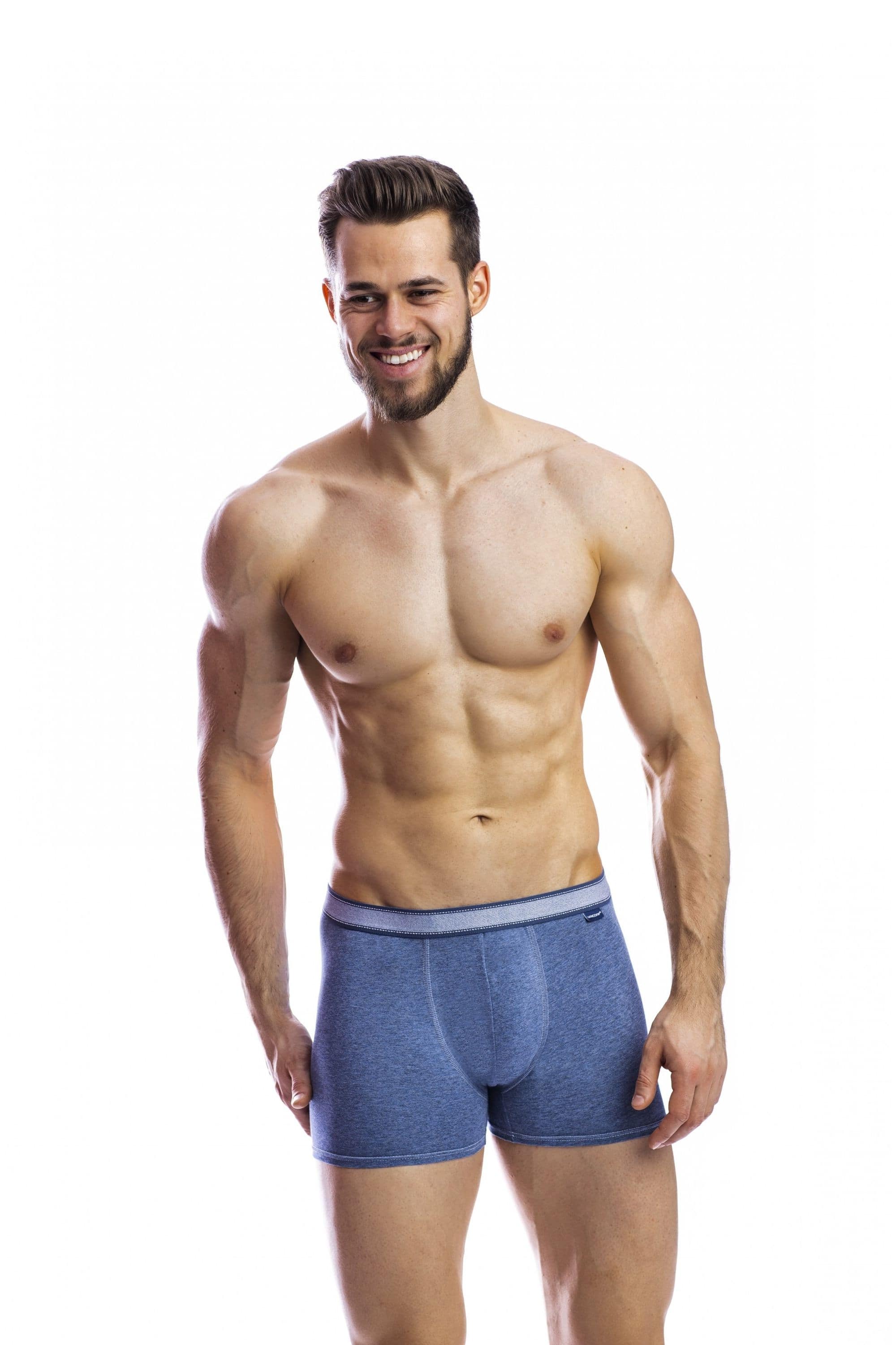 Мужские трусы-боксеры BB99RNVM dark blue