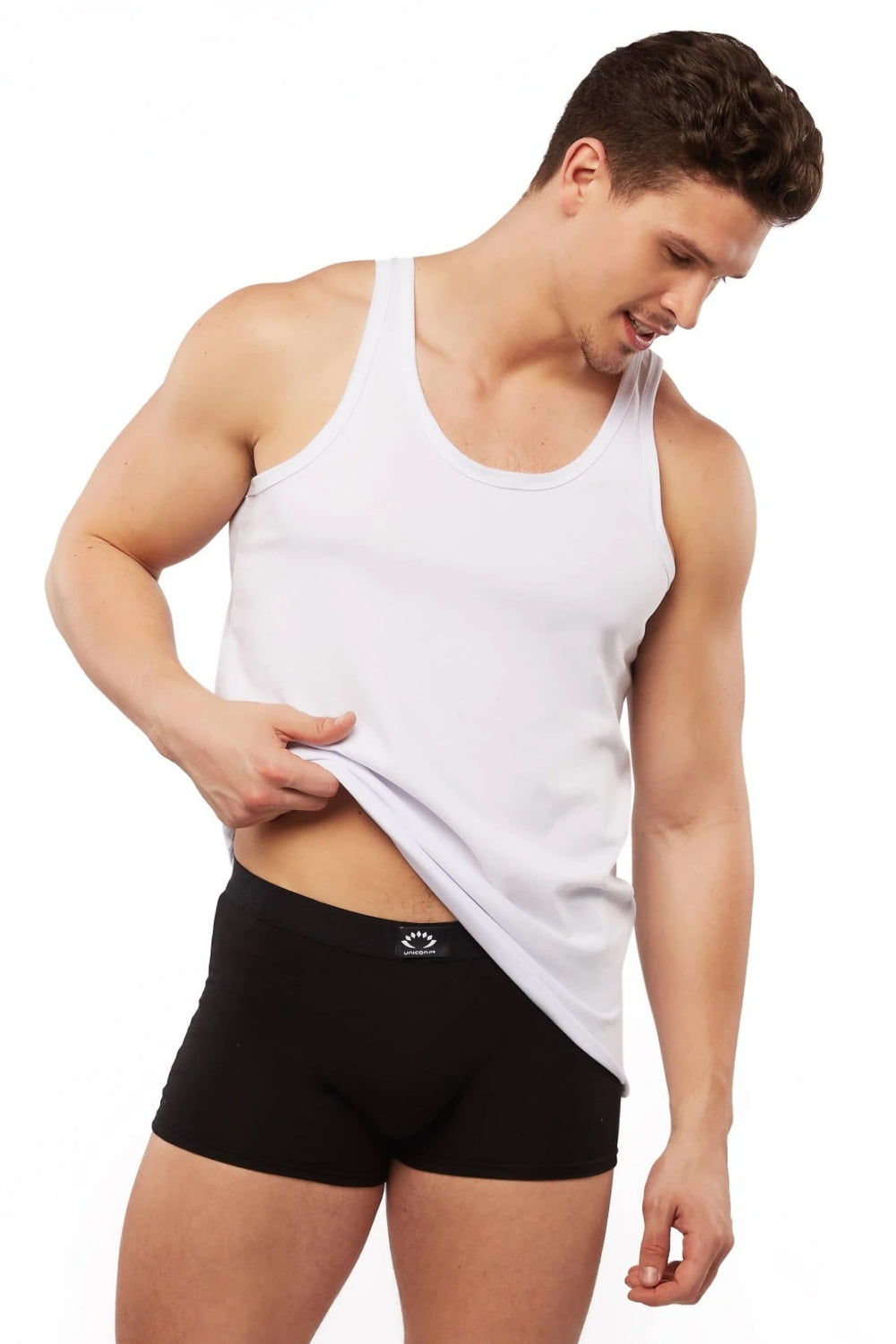 Хлопковая мужская майка MB001 mix (3 шт.)