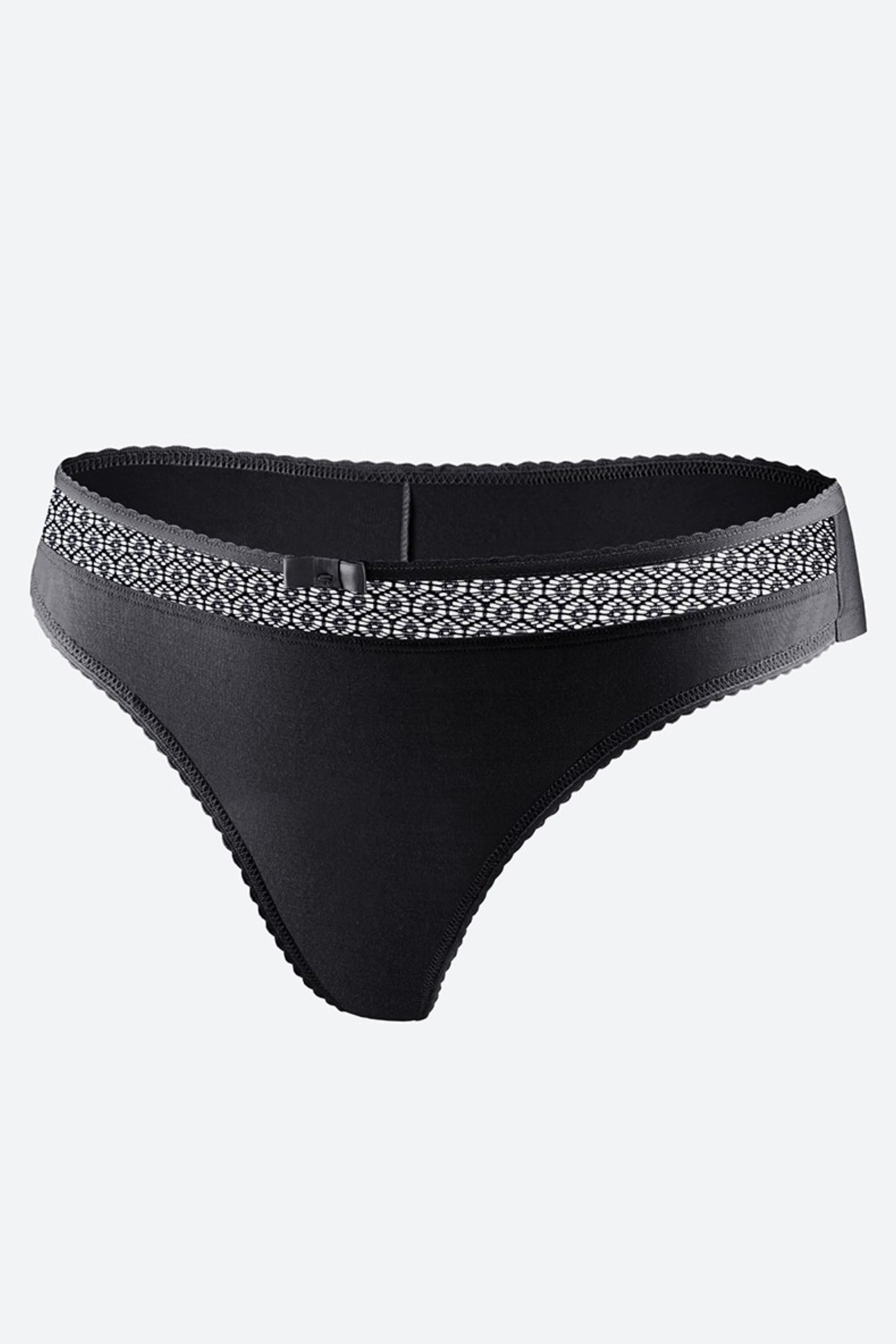 Трусики бразилиана TF124 black