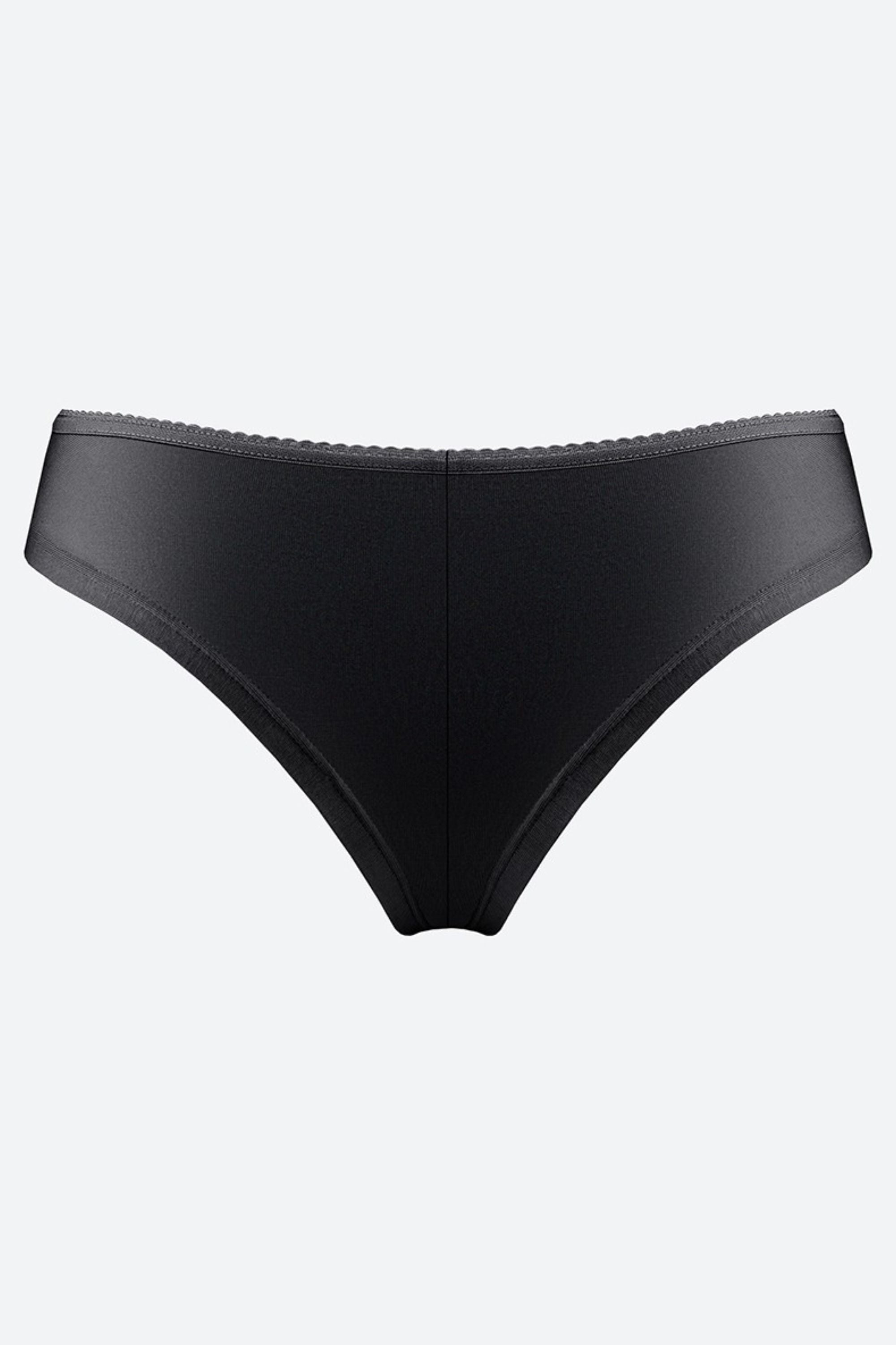 Трусики бразилиана TF124 black