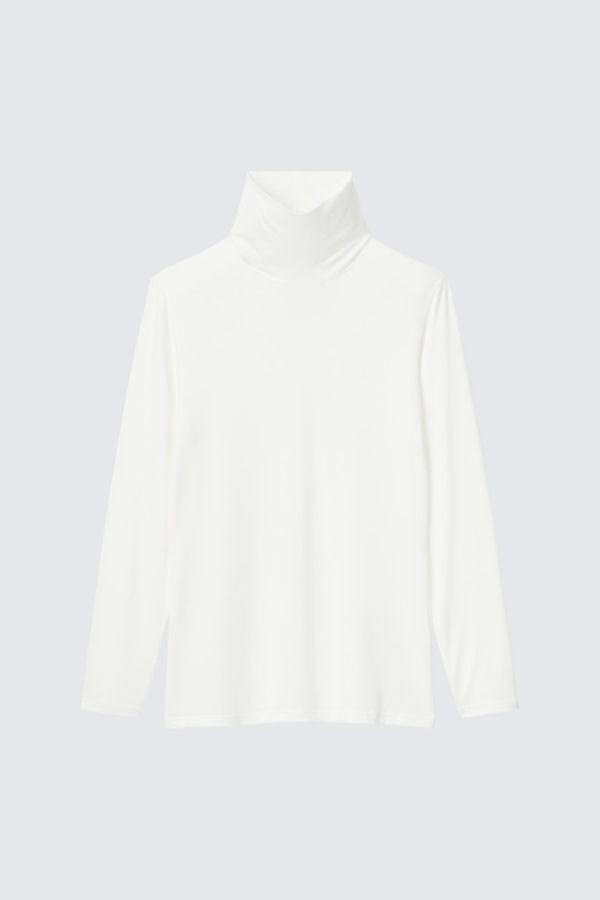 Трикотажный термолонгслив 165330646 white