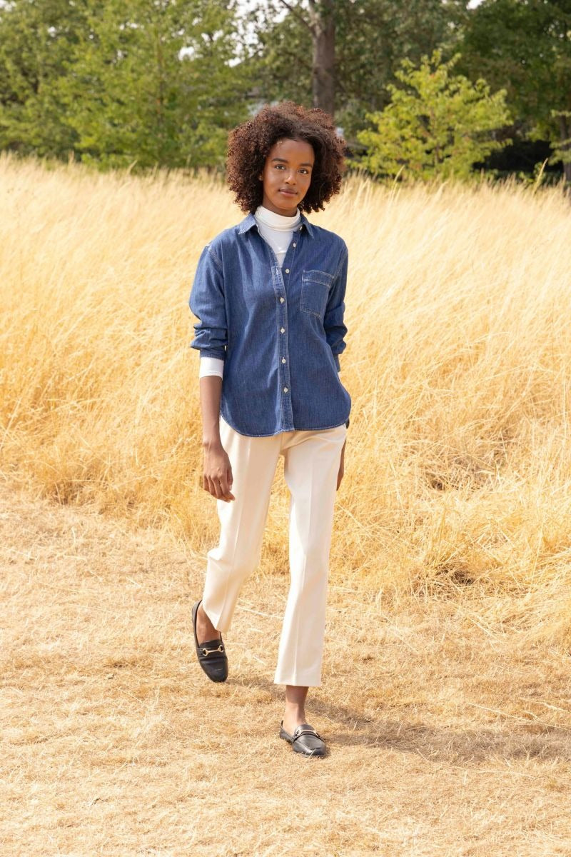 Трикотажный термолонгслив 165330646 white