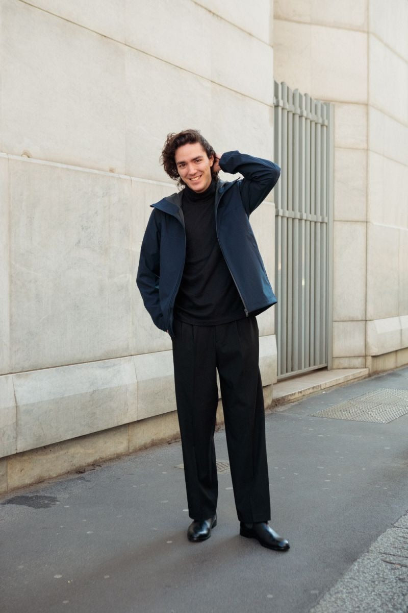 Мужской термолонгслив 913597292 black