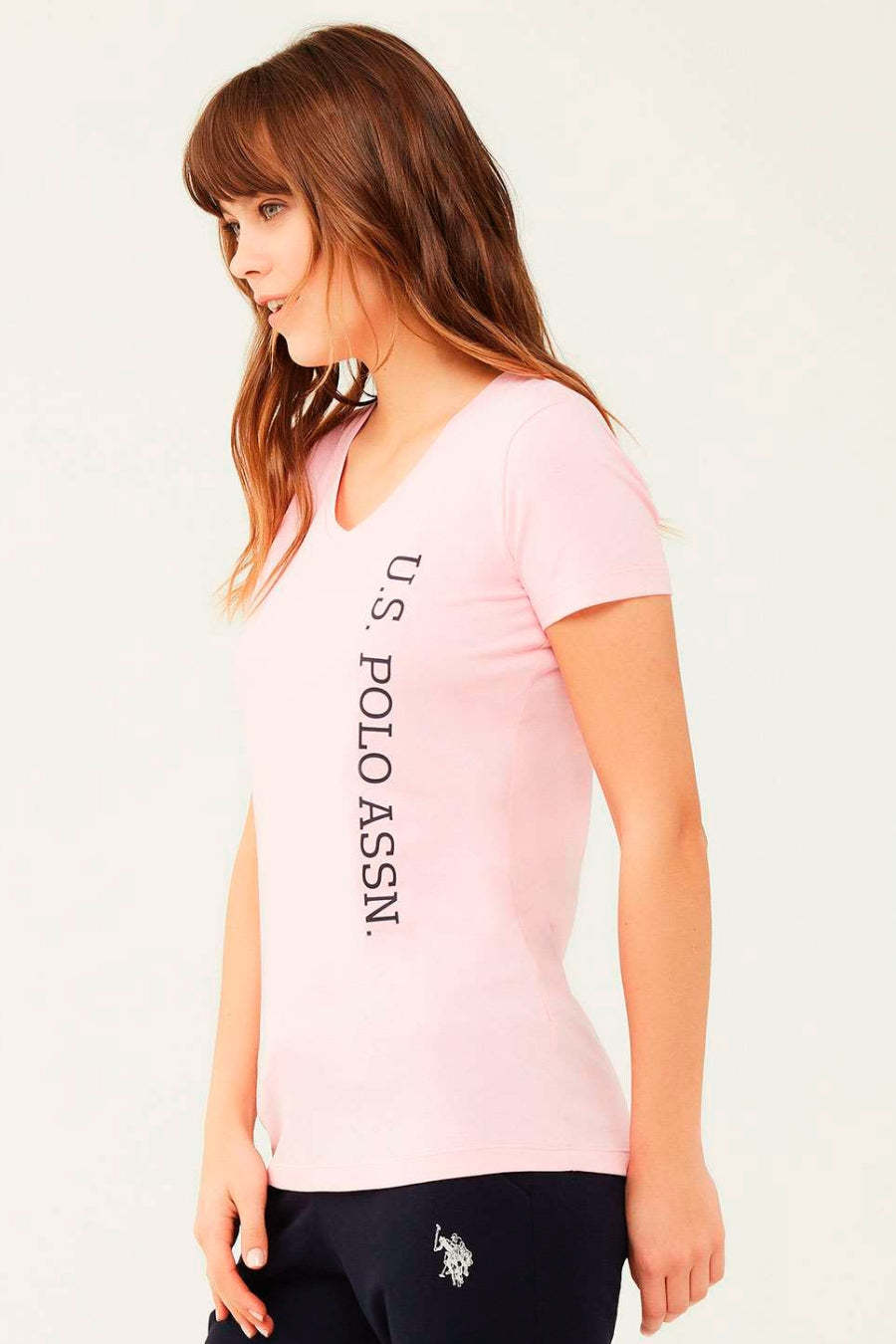 Хлопковая футболка с логотипом 16596 rose