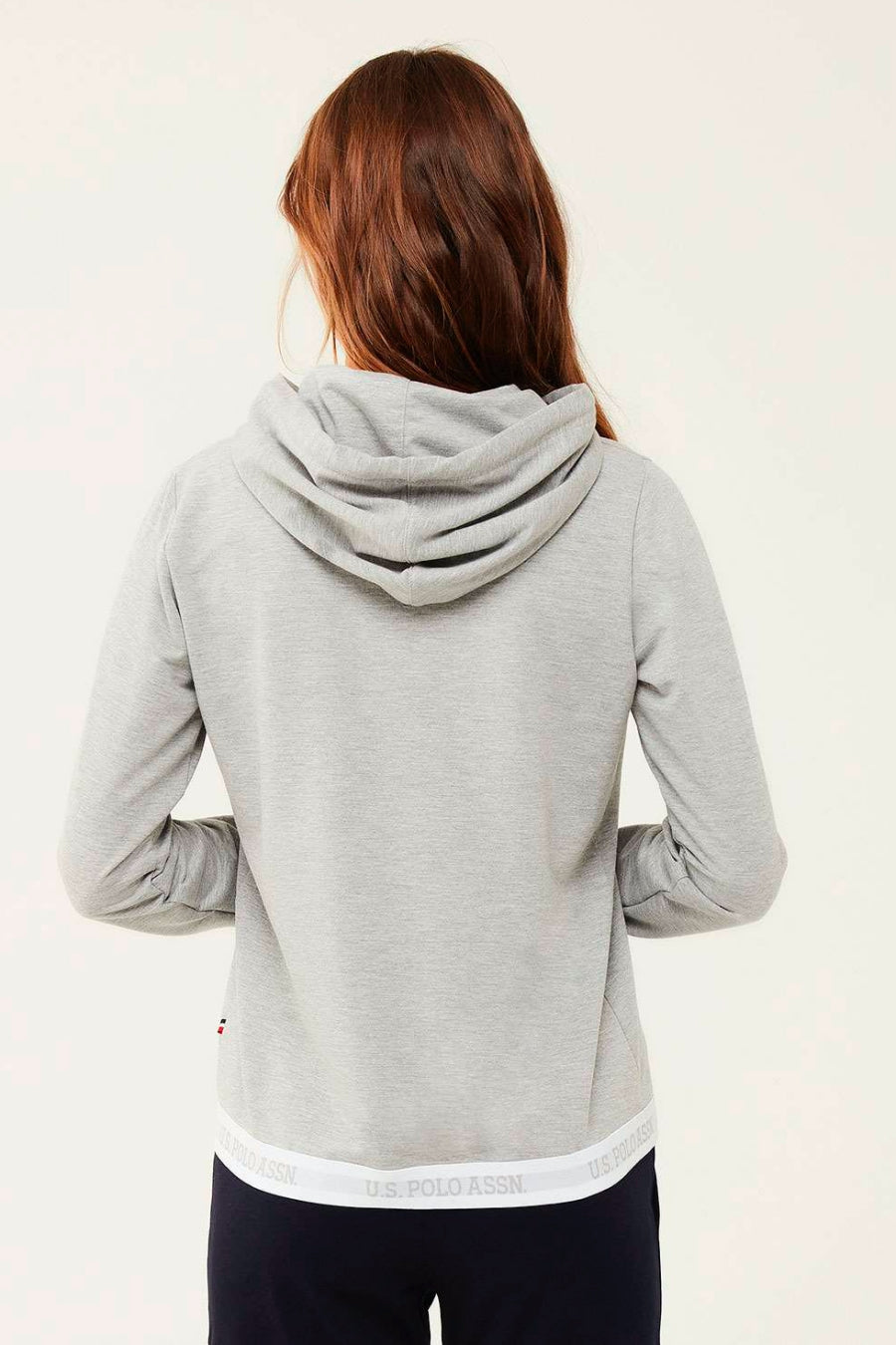 Спортивная толстовка на молнии 16599 grey melange