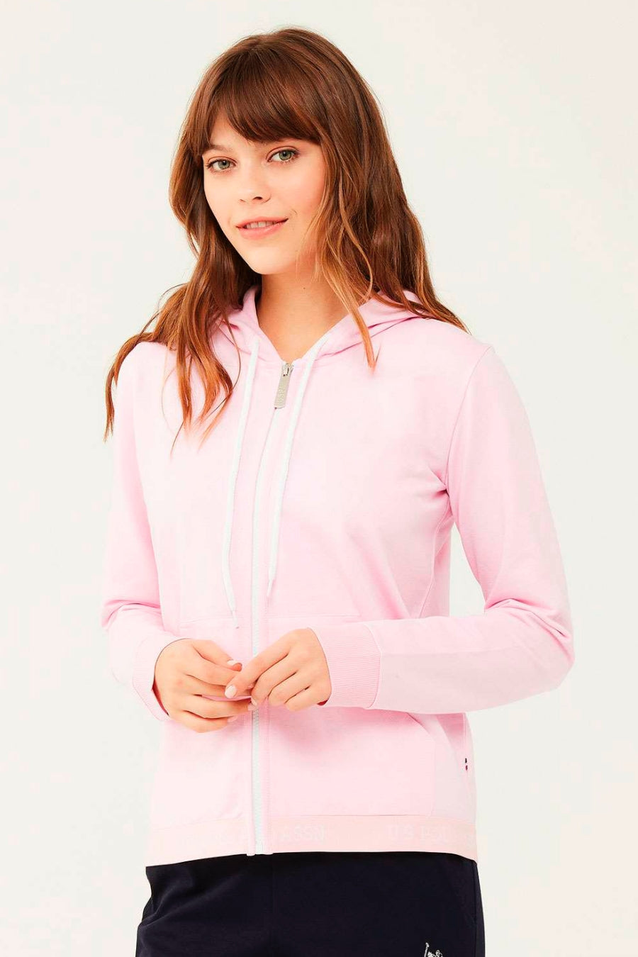Спортивная толстовка на молнии 16599 rose