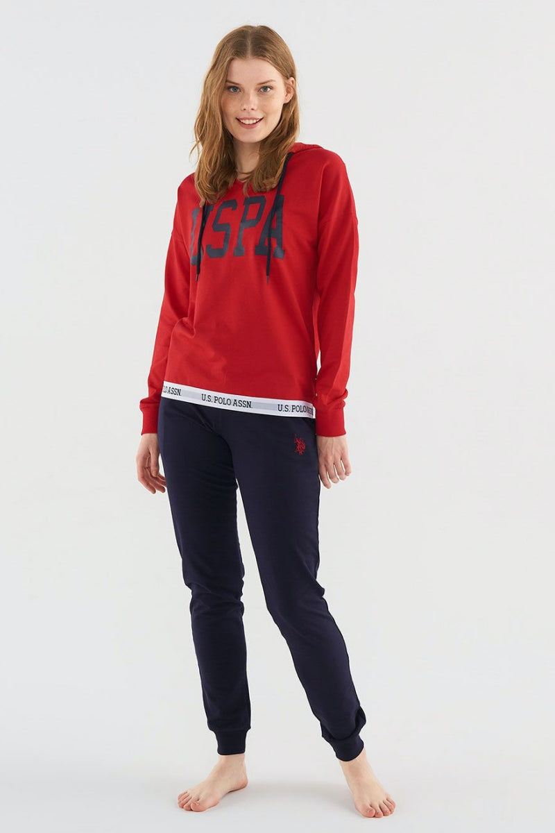 Домашний комплект с логотипом 16811 red