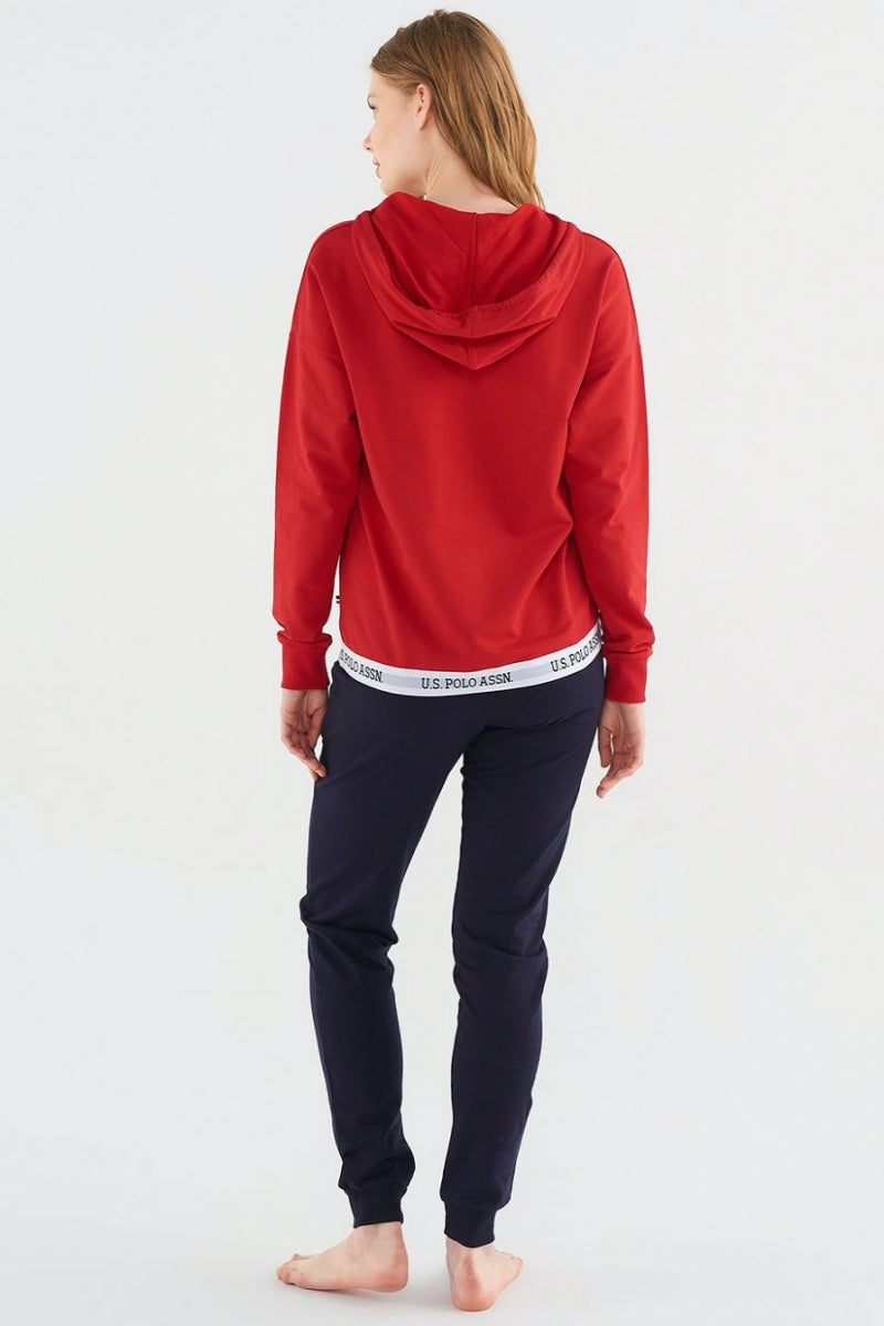 Домашний комплект с логотипом 16811 red