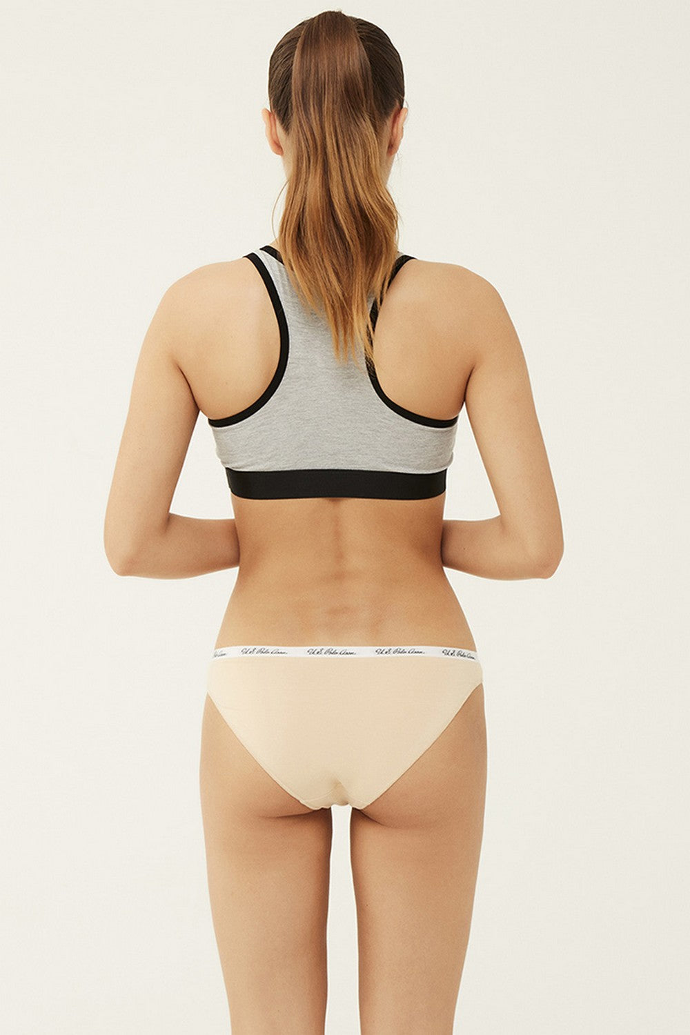 Трусики слип 66288 black/white/beige (3 шт.)