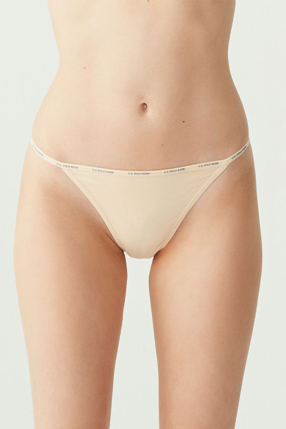 Трусики стринг 67003 black/beige/white/beige/white (5 шт.)