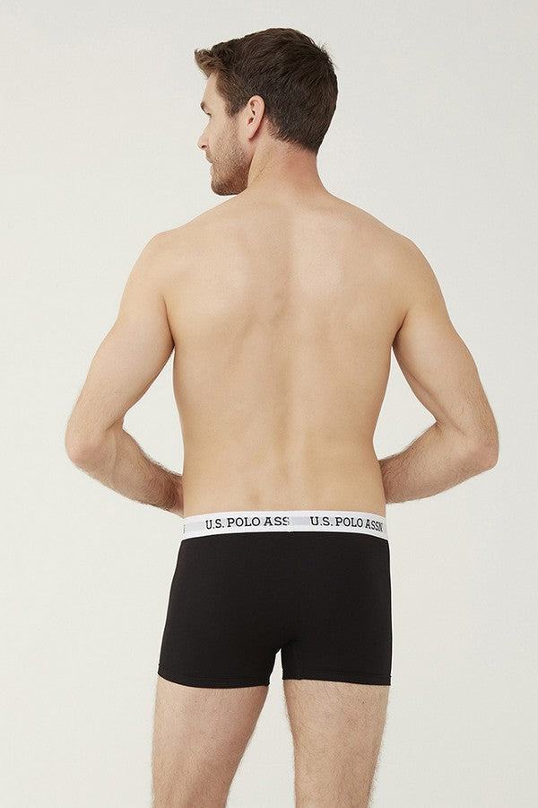 Мужские трусы шорты из хлопка 80451 black