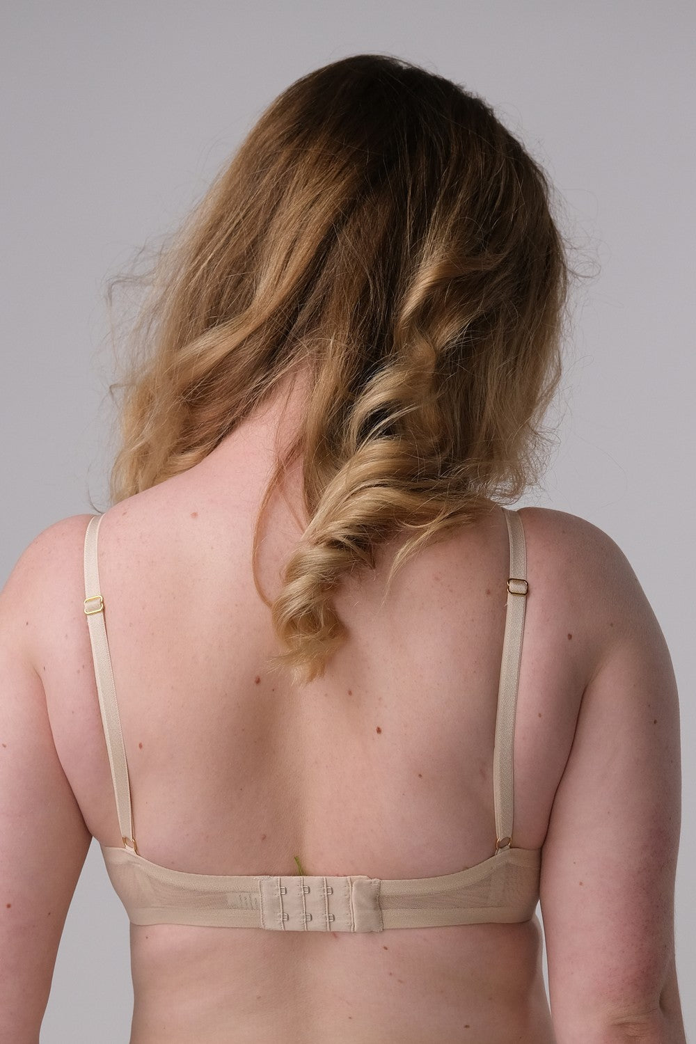 Формованный бюстгальтер с кружевом RG45 NOS green/beige