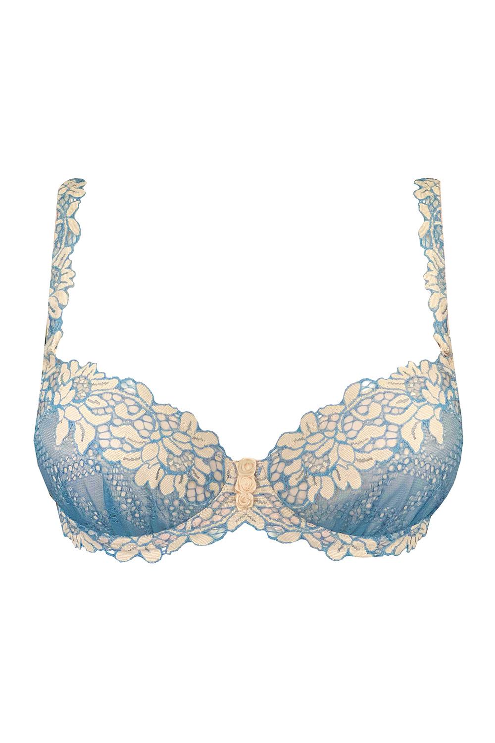 Бюстгальтер с вкладышами push-up 1720 Daniella light blue