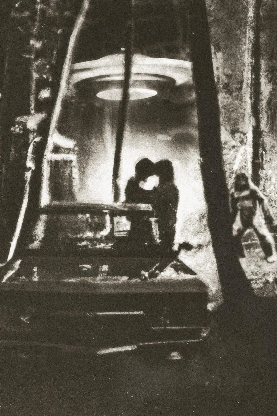 Унисекс футболка с принтом Surrealist white