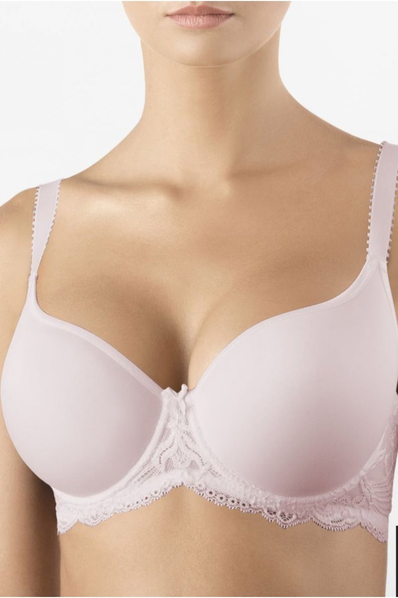 Гладкий бюстгальтер V32523 Laura silver peony