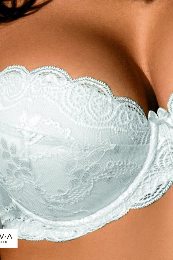 Бюстгальтер с подушечками push-up V54032 Snezhana white